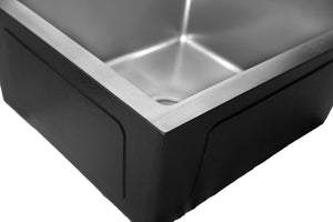 Vita Double Bowl Sink with Drainboard