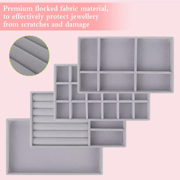 Opal 4-Piece Jewelry Organizer