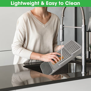 Tiered Knife & Utensil Drawer Organizer