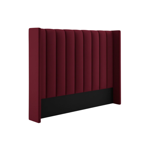 Lucera Velvet Winged Panel Headboard
