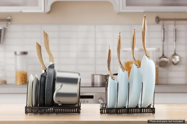 Expandable Pot and Pan Organizer