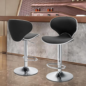 Nordic Adjustable Bar Stool (Set of 2)