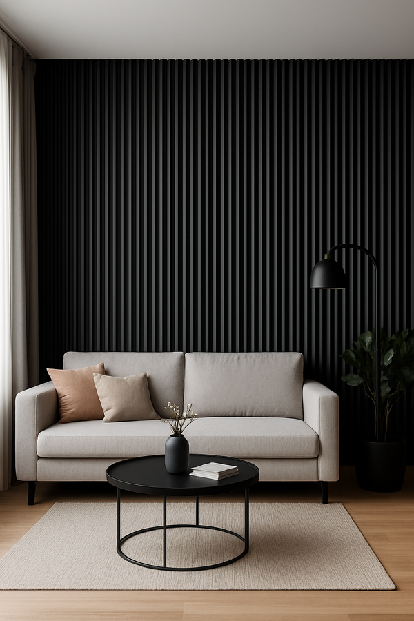 Fluted Wall Cladding Panels (Set of 10)