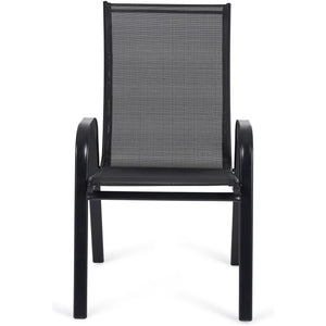 Glass-Top Patio Dining Set (6 Seater)