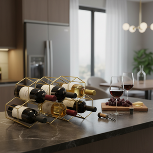 Honeycomb Wine Rack