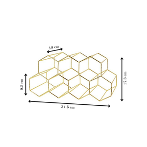 Honeycomb Wine Rack