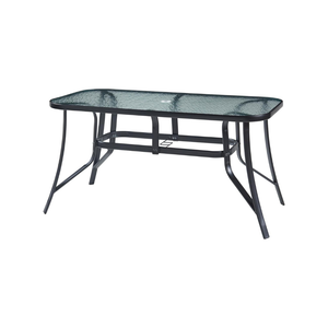 Glass-Top Patio Dining Table