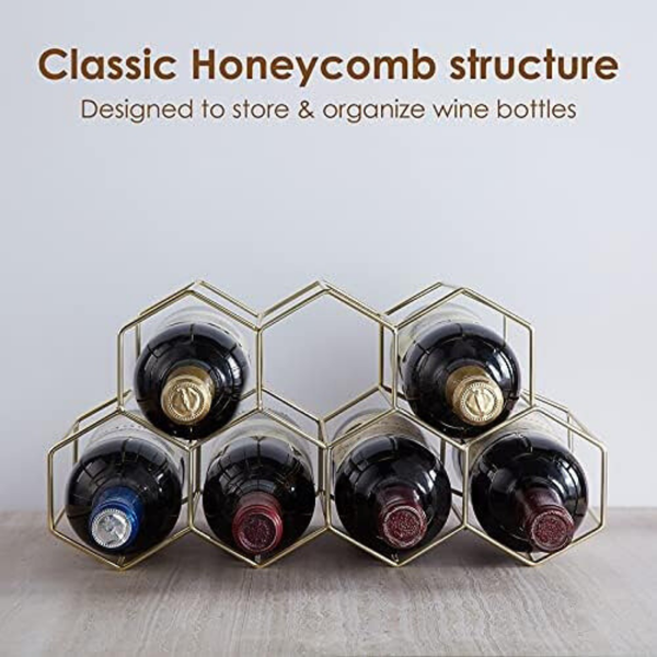 Honeycomb Wine Rack