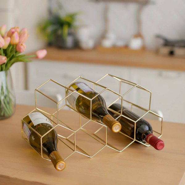 Honeycomb Wine Rack