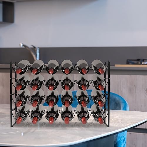 NoirWave 4-Tier Wine Rack