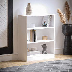 Minimalist 3-Tier Bookcase