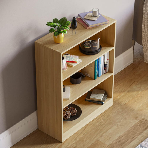 Minimalist 3-Tier Bookcase