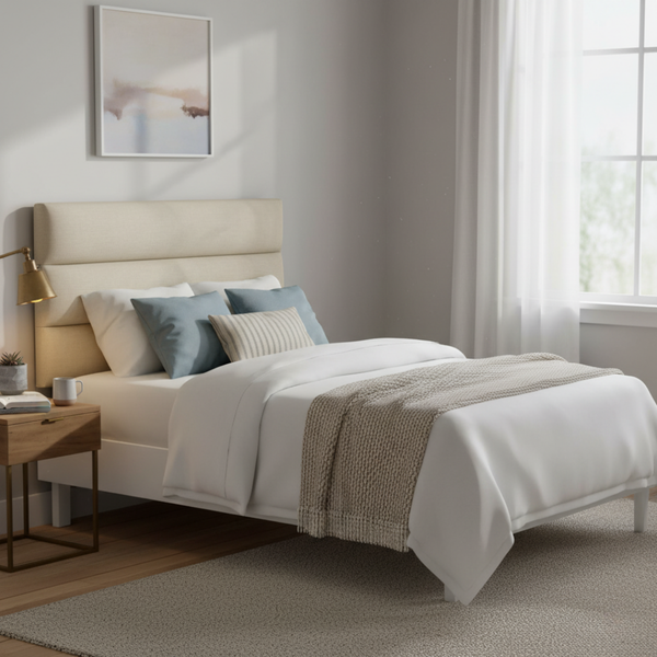 Linara Linen Panel Headboard
