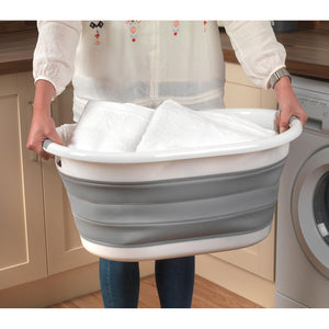 Collapsible Laundry Bucket with Handles
