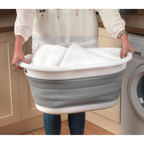 Collapsible Laundry Bucket with Handles