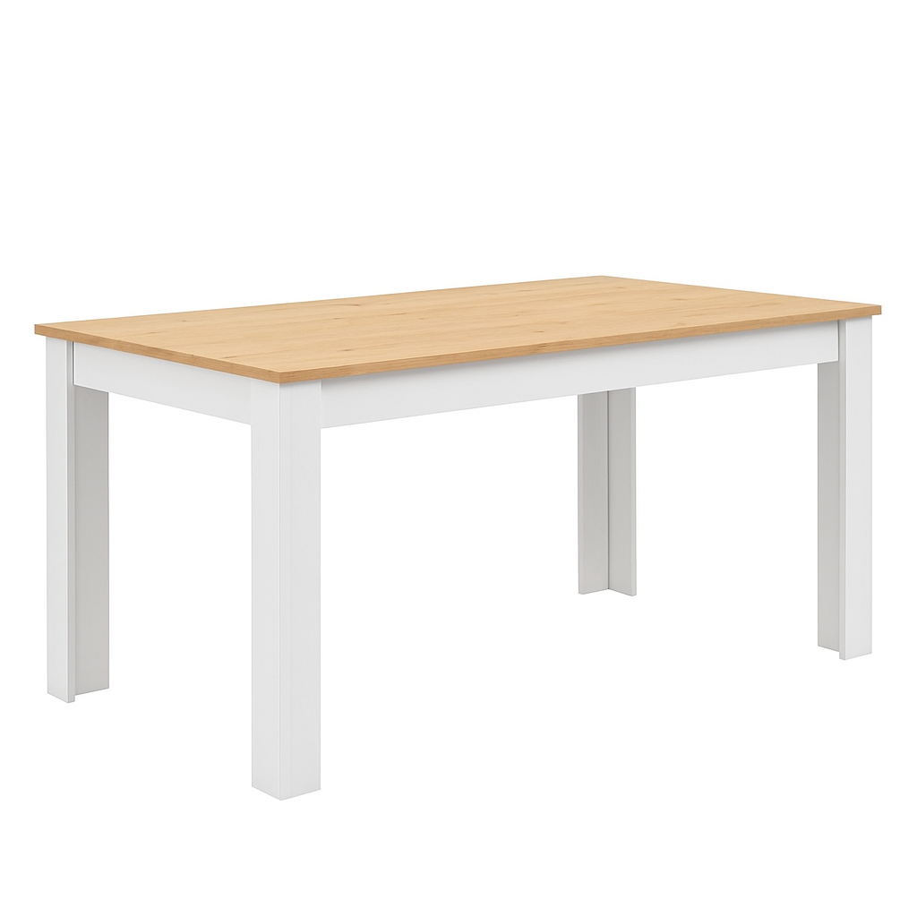 Seren Two-Tone Dining Table 1800
