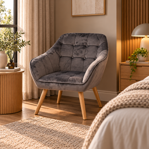 Amara Velvet Accent Chair