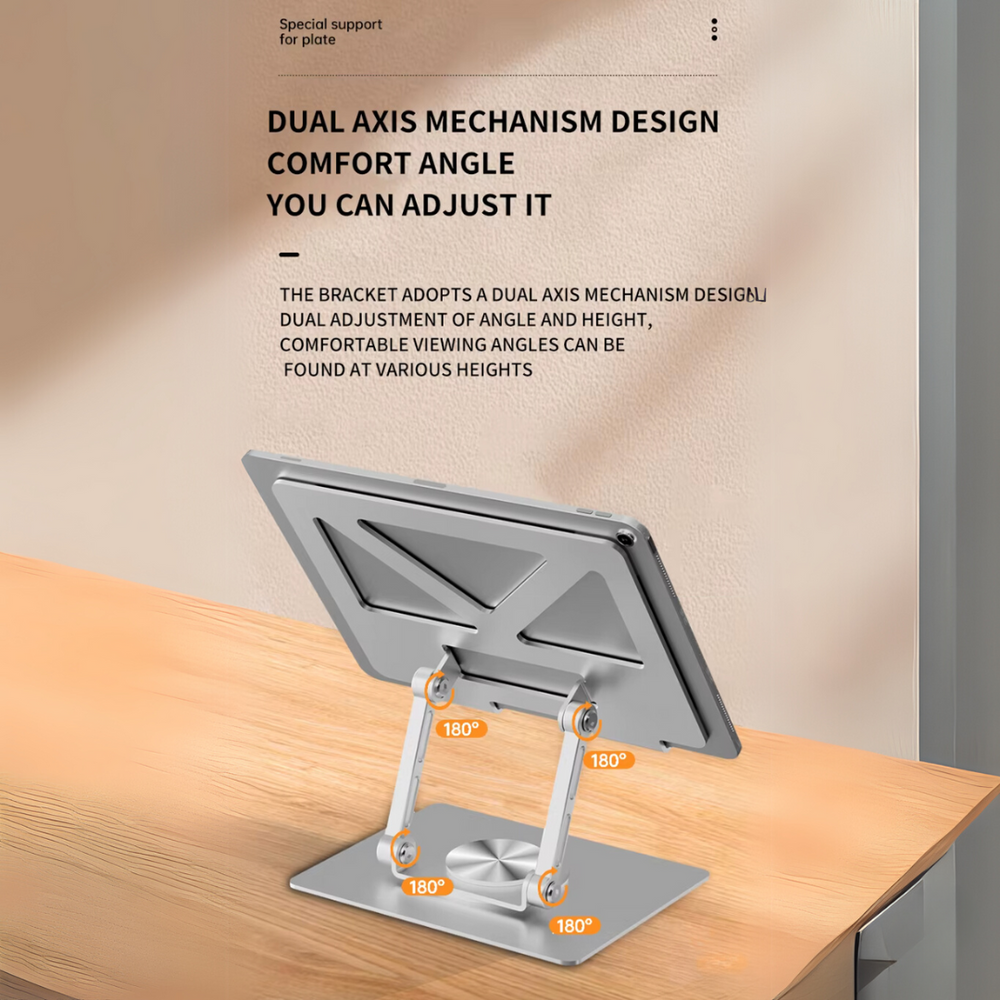 Premium 360° Rotating Laptop & Tablet Stand