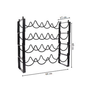 NoirWave 4-Tier Wine Rack