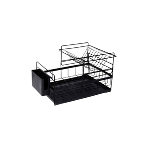 2-Tier Dish Drying Rack with Cutlery Holder