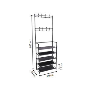 Strato 5-Tier Rack with Hooks