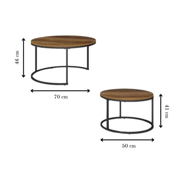 Nesting Coffee Table Set