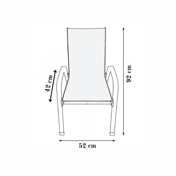 Patio Chairs (Set of 2)