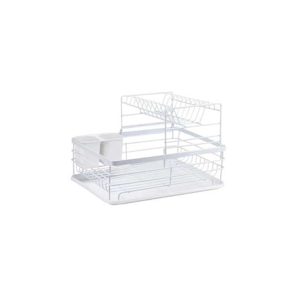 Alpine White 2-Tier Dish Drying Rack