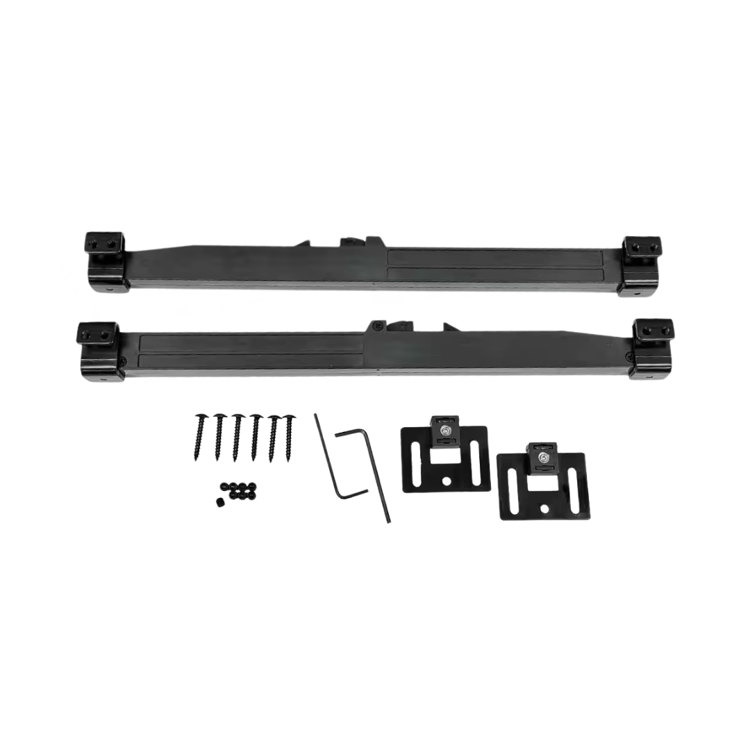 Ventaro Barn Door Railing Kit Soft Close Mechanism
