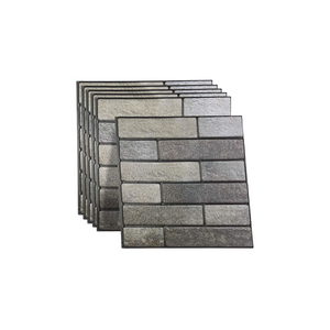 Greenstone Brick Wall Sticker Panels - 6 Pack (0.54 m²)