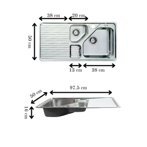 Vivo Single Bowl Sink