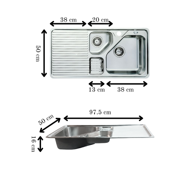 Vivo Single Bowl Sink