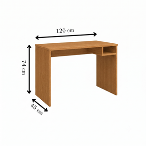 Student Desk with Shelf - 120 cm