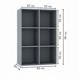 LoftCube Classic 6-Cube Storage Shelf