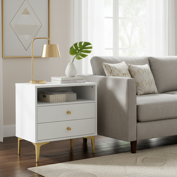 Liora 2 Drawer Night Stand