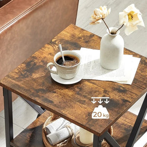 Harlan Rustic Side Table
