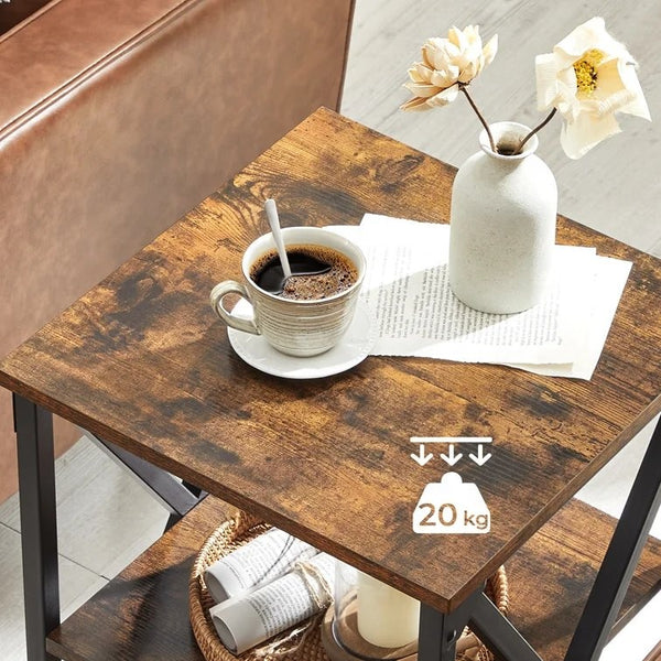 Harlan Rustic Side Table