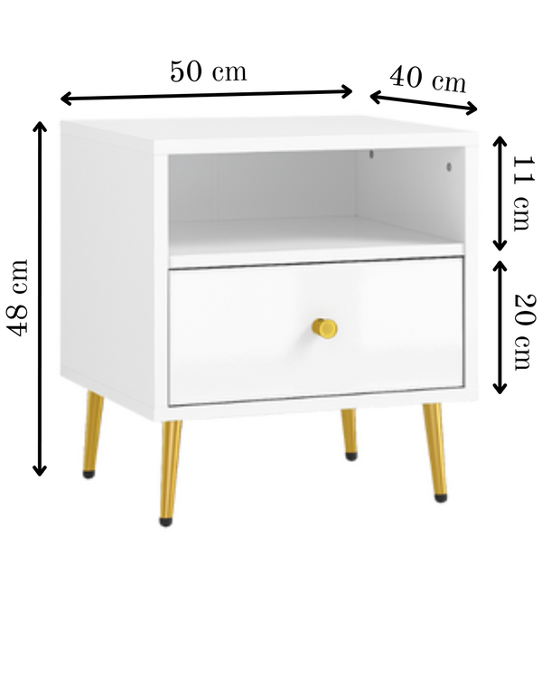 Liora Single Drawer Night Stand