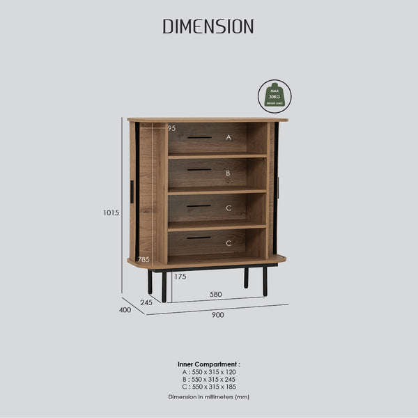 Malmo Multifunctional Cabinet