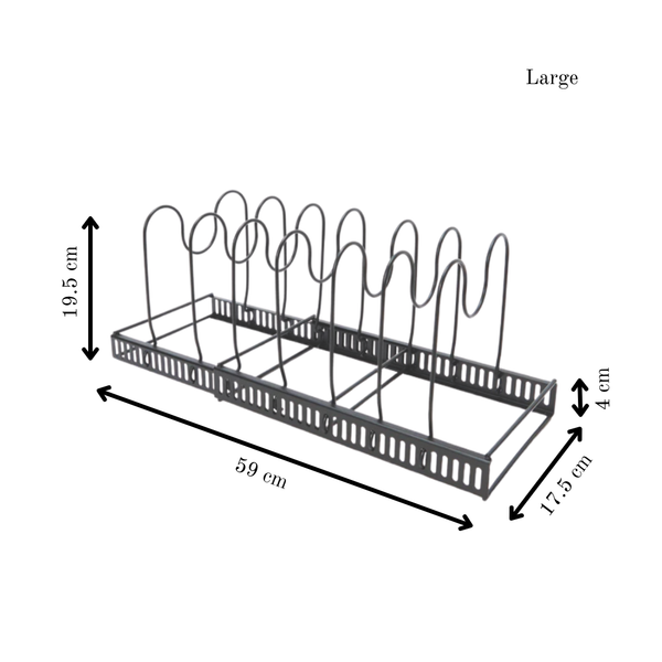 Expandable Pot and Pan Organizer
