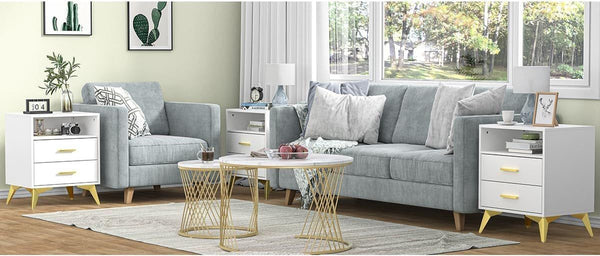 Liora 2 Drawer Night Stand