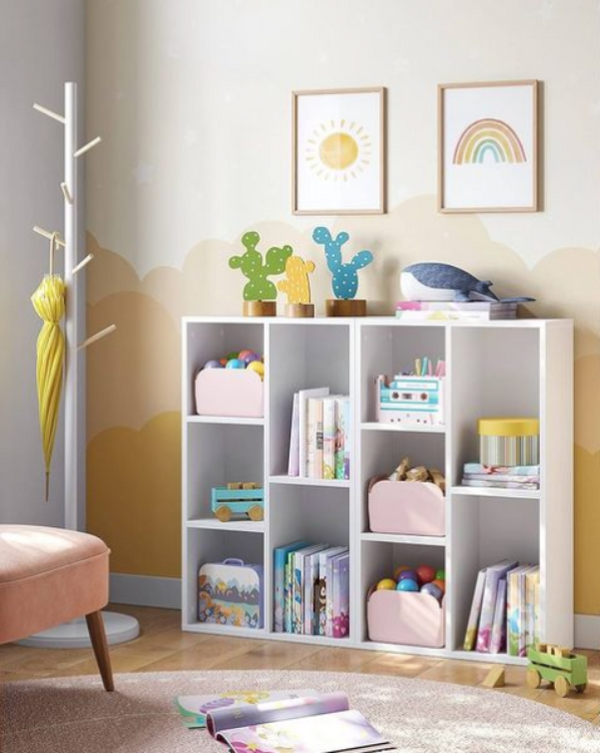 LoftCube 5-Compartment Storage Shelf
