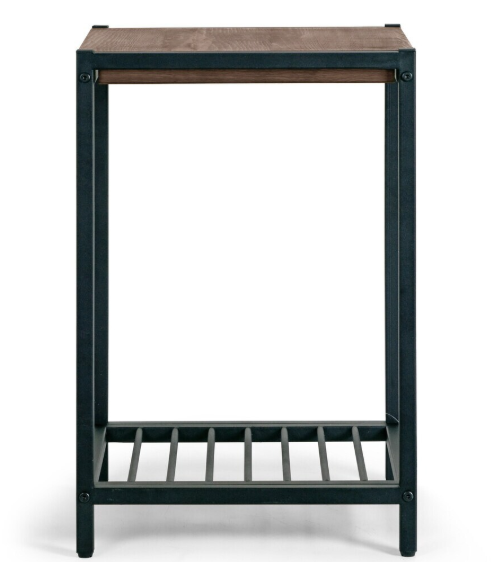 LoftEdge Industrial Side Table