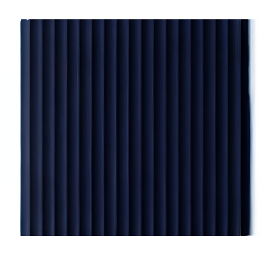 Fluted Wall Cladding Panels (Set of 10)