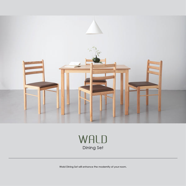 Wald Dining Set - 4 Seater