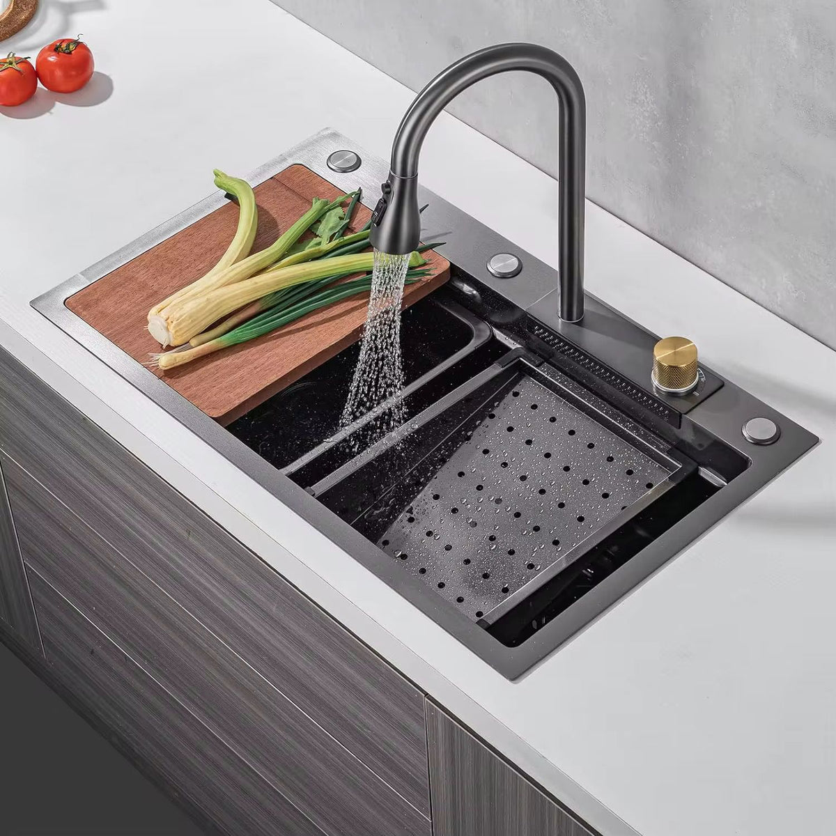 Functional Sinks Kyoto Multi-Functional Kitchen Sink