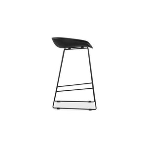Noir Minimalist Bar Stool (Set of 4)
