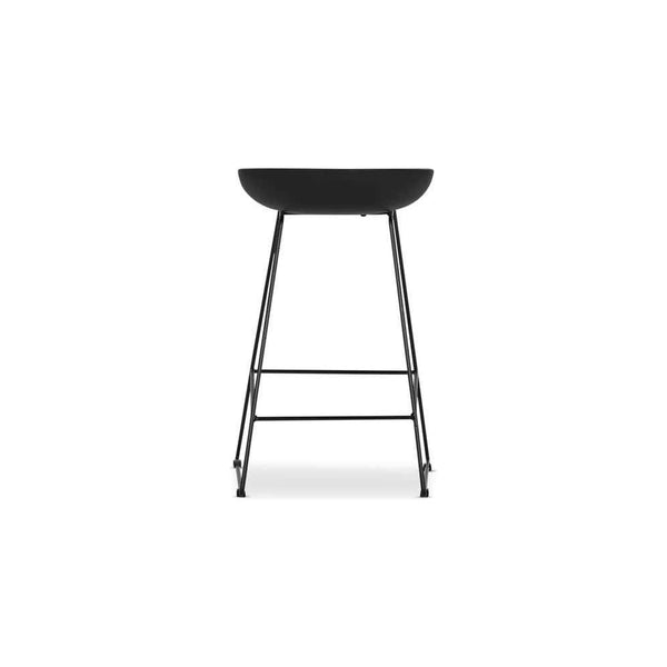 Noir Minimalist Bar Stool (Set of 4)