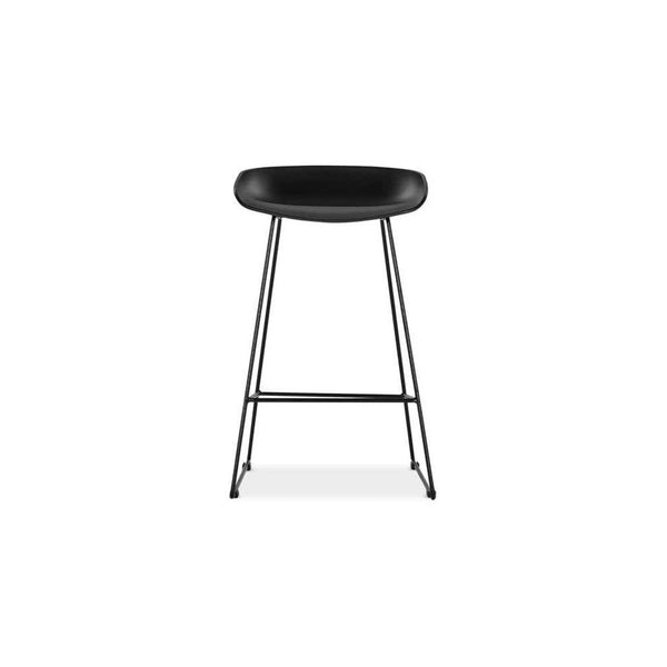 Noir Minimalist Bar Stool (Set of 4)