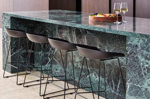 Noir Minimalist Bar Stool - Set of 4